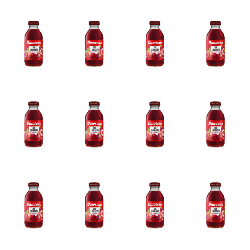 Sok z buraków z jabłkiem 300ml Dawtona X12